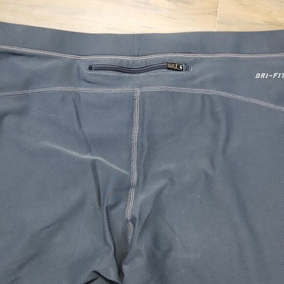 ☔️🩵Nike Gray Dri-Fit Power Running Athletic Pants Medium - Picture 8 of 14